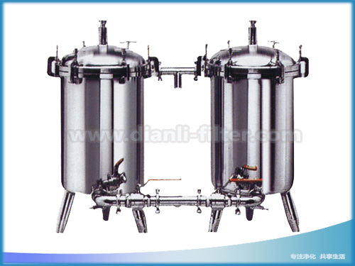 不锈钢网袋双联过滤器